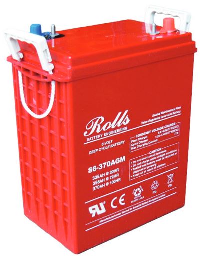 S6-370AGM Rolls 6V 335Ah