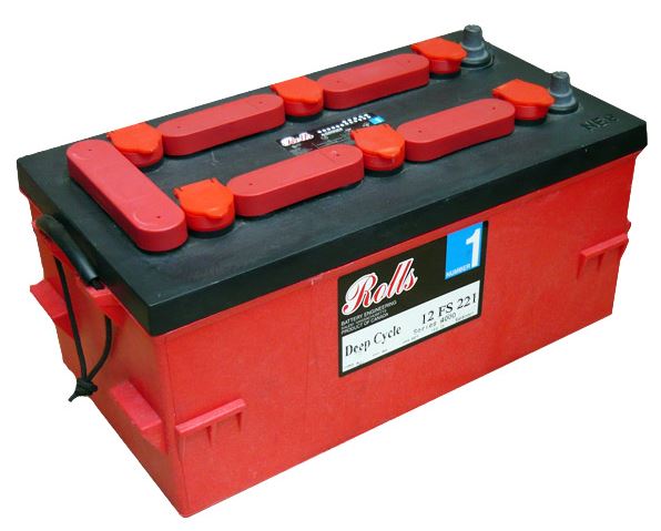 12FS221 Rolls 4000 12V 221Ah
